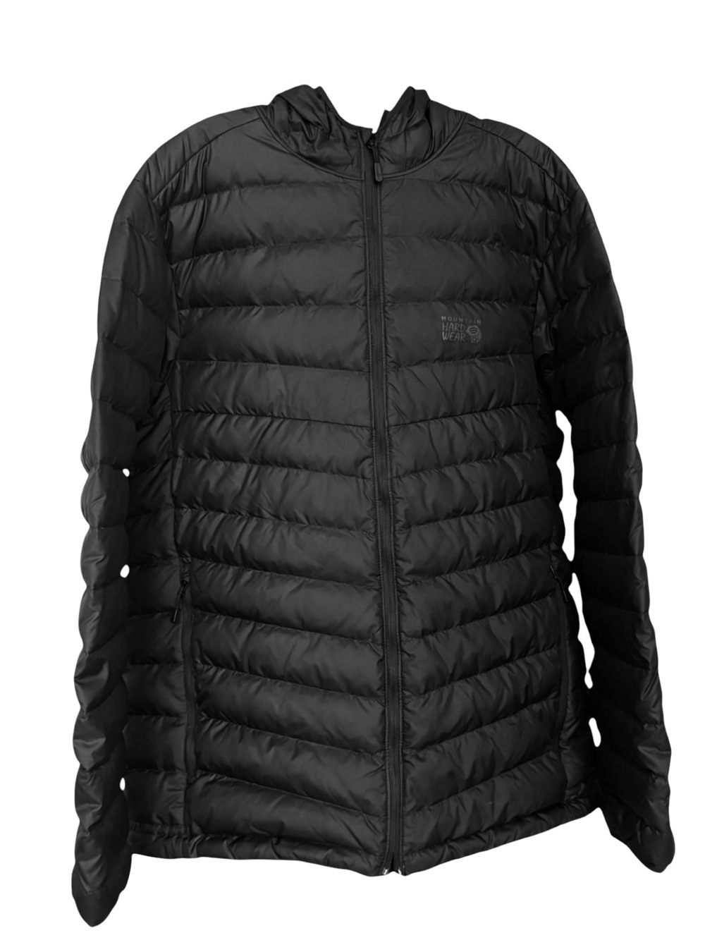 Mountain Hardwear Hooded Down Puffer Jacket Black XL